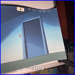 Animation cel BACKGROUNDS production art PANORAMIC vintage cartoon Disney X2
