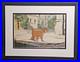 Aristocats O'Malley Art Corner Production Disney Cel 1970 hand painted