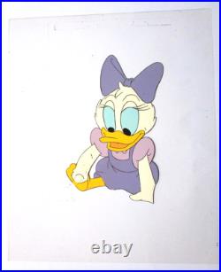 BABY DAISY DUCK MICKEY MOUSE dressWALT DISNEY 1990 ORIGINAL PRODUCTION CEL BABY DAISY DUCK MICKEY MOUSE dressWALT DISNEY 1990 ORIGINAL PRODUCTION CEL