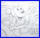 BABY MICKEY MOUSE WALT DISNEY 1990s ORIGINAL PRODUCTION cel DRAWING STORYBOARD