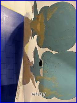 BART OF DARKNESS TO SERVE MAN ITCHY THE Simpsons DISNEY ORIGINAL ART CEL