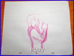 BLACK CAUDRON 1985 TARAN WALT DISNEY ORIGINAL PRODUCTION cel DRAWING