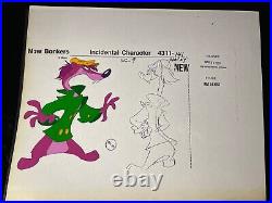 BONKERS animation Cels WALT DISNEY Cel production Art Vtg cartoons 90's I18