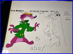 BONKERS animation Cels WALT DISNEY Cel production Art Vtg cartoons 90's I18