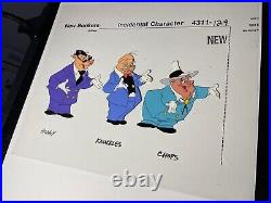 BONKERS animation Cels WALT DISNEY Cel production Art Vtg cartoons 90's I19