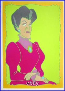 CINDERELLA Stepmother ORIGINAL PRODUCTION BOOK ART PAINTING drawing cel