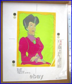 CINDERELLA Stepmother ORIGINAL PRODUCTION BOOK ART PAINTING drawing cel CINDERELLA Stepmother ORIGINAL PRODUCTION BOOK ART PAINTING drawing cel