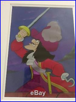 Captain Hook Vintage Walt Disney Villain Production Cel Peter Pan 1953