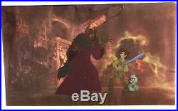 Classic Hand Painted Production Cel from Disney's The Black Cauldron