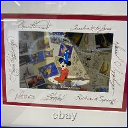 Comes with a warranty card, autographed Disney Fantasia cel, framed JP F/S YA