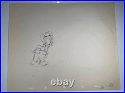 Country Cousin Production Art Animation Cel Abner Vintage Walt Disney 1936 I10
