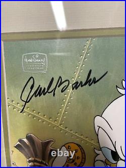 DISNEY Ducktales Original Production cel Scrooge Mcduck Signed Carl Barks BH