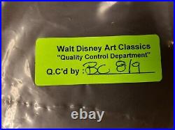 DISNEY Limited Edition Don't Be Bashful Cel with COA in Original Box