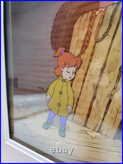 DISNEY OLIVER & COMPANY ORIGINAL PRODUCTION ANIMATION CEL COA Jenny Fagin