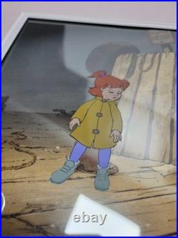 DISNEY OLIVER & COMPANY ORIGINAL PRODUCTION ANIMATION CEL COA Jenny Fagin