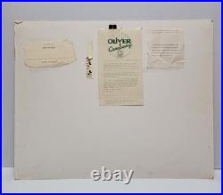 DISNEY OLIVER & COMPANY ORIGINAL PRODUCTION ANIMATION CEL COA Jenny Fagin