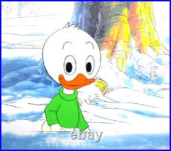 DONALD DUCK NEPHEW WALT DISNEY 1980s ORIGINAL ANIMATION PRODUCTION CEL