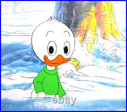 DONALD DUCK NEPHEW WALT DISNEY 1980s ORIGINAL ANIMATION PRODUCTION CEL