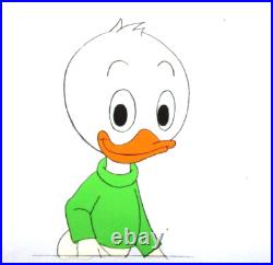 DONALD DUCK NEPHEW WALT DISNEY 1980s ORIGINAL ANIMATION PRODUCTION CEL