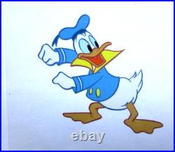 DONALD DUCK WALT DISNEY 1980s ORIGINAL PRODUCTION drawing CEL sailor hat