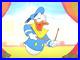 DONALD DUCK sailor hat WALT DISNEY 1980s ORIGINAL PRODUCTION CEL Drumming sticks