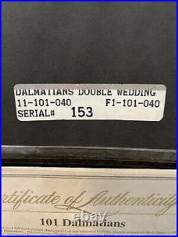 Disney 101 Dalmatians- Double Wedding- Limited Edition Cell