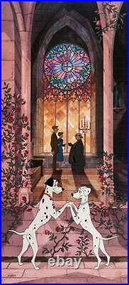 Disney 101 Dalmatians- Double Wedding- Limited Edition Hand Painted Cel