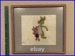 Disney 1983 Winnie The Pooh & Day For Eeyore Piglet & Rabbit Animation Cels