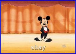 Disney 1988 Academy Awards Mickey Mouse Original Production Cel Tuxedo Art COA