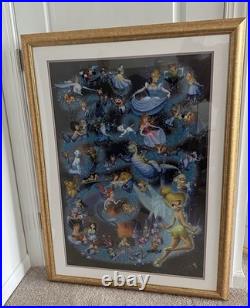 Disney A Celebration Of Character Limited Edition Litho Cel