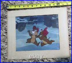 Disney Adventures of Chip and Dale Production Cel 1950s