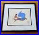 Disney Aladdin Serigraph Cel Genie & Magic Carpet Framed with COA (1992)