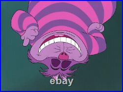 Disney Alice In Communicationland-Original Production Cel-Cheshire Cat-1976