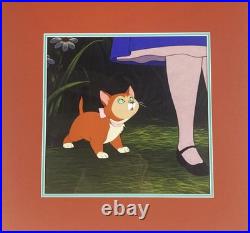 Disney Alice In Wonderland 1951 Dinah Original Production Animation Cel Framed