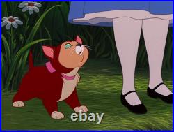 Disney Alice In Wonderland 1951 Dinah Original Production Animation Cel Framed Disney Alice In Wonderland 1951 Dinah Original Production Animation Cel Framed