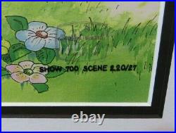 Disney Animation Art Original Production Cel Eeyore Winnie the Pooh