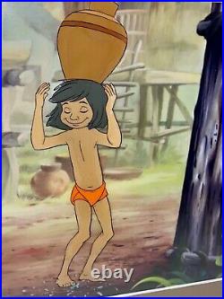 Disney Animation Cel The Jungle Book Original Production Mowgli Vintage Cell