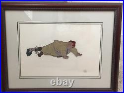 Disney Animation Cell The Rescuers 1977 Mr. Snoops, Framed, Purchased At WDW