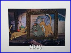 Disney Animation Production Cels' The Aristocats Vintage 1970