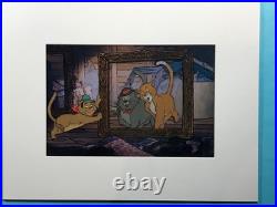 Disney Animation Production Cels' The Aristocats Vintage 1970