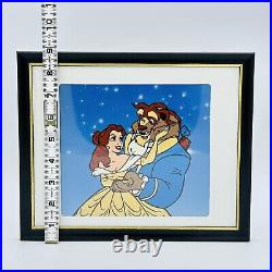 Disney Beauty & The Beast Animation Production Cel Background 1995 8 x 7.75