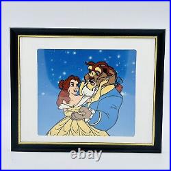 Disney Beauty & The Beast Animation Production Cel Background 1995 8 x 7.75