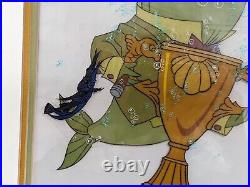 Disney Bedknobs & Broomsticks Mr. Codfish Original Production Cel