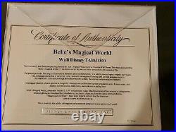 Disney Belle's Magical World Production Cel Hand-Painted and Framed with COA