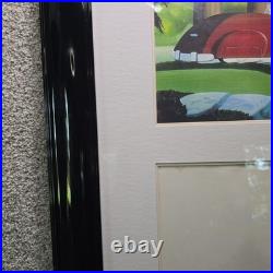 Disney Careers Donald Duck Let Down Original Framed Production Cel Drawing Piece