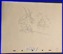 Disney Carl Barks Donald Duck Alpine Climbers Original Production Drawing Cel