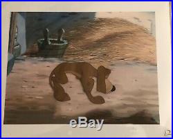 Disney Cel, Cinderella Cel, Bruno The Dog, Production Cel, 1950