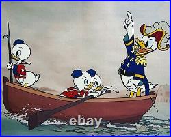 Disney Cel Donald Duck Sea Scouts 1939