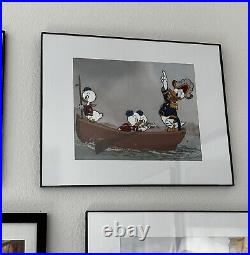 Disney Cel Donald Duck Sea Scouts 1939