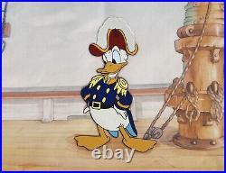Disney Cel Donald Duck Seascouts 1937